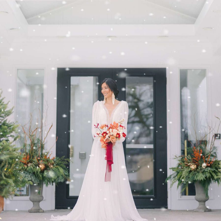 Winter Wedding at The Gate House